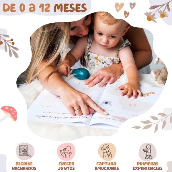 regalo bebe album de bebe para su primer año